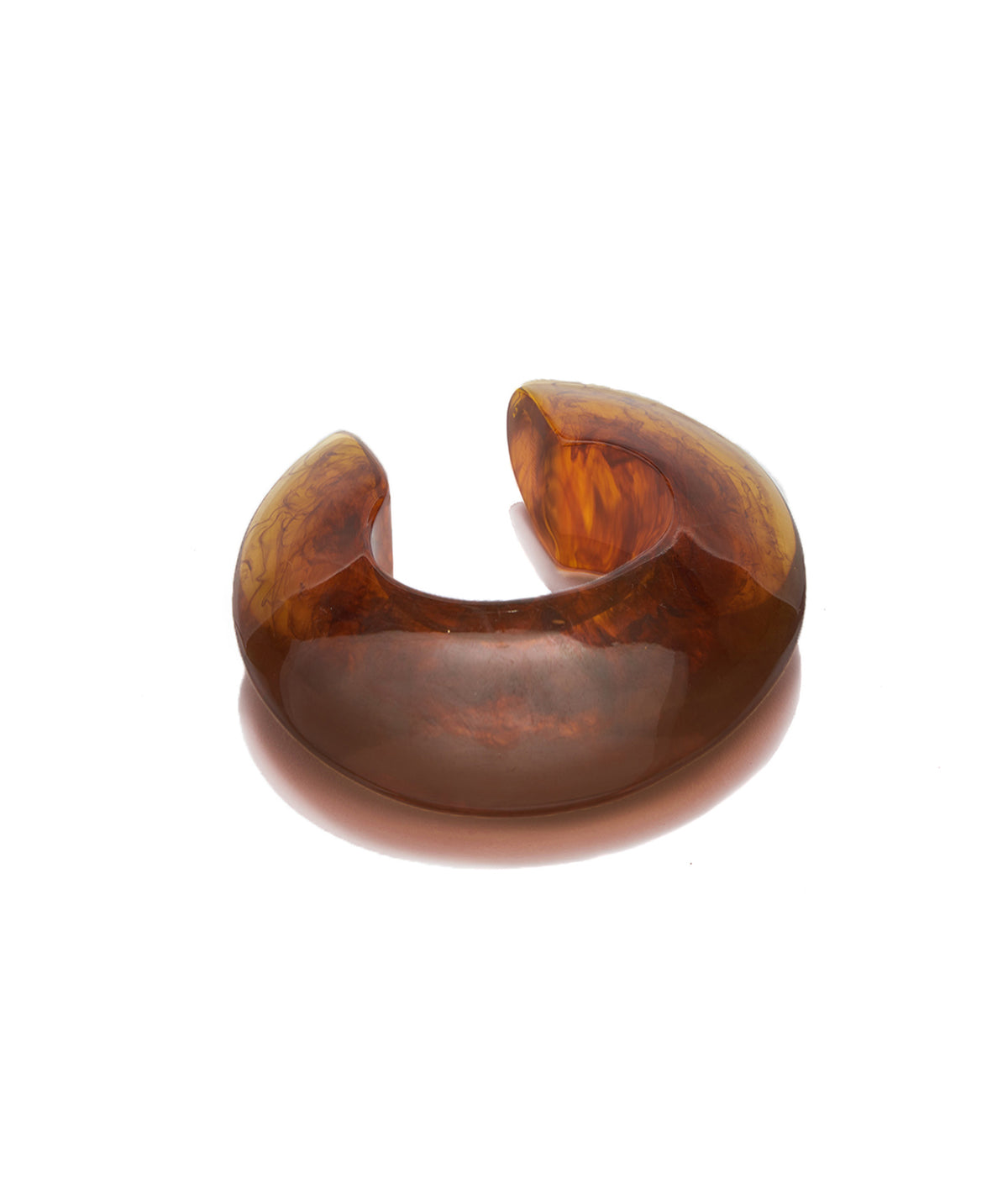 Arc Cuff in Tortoise