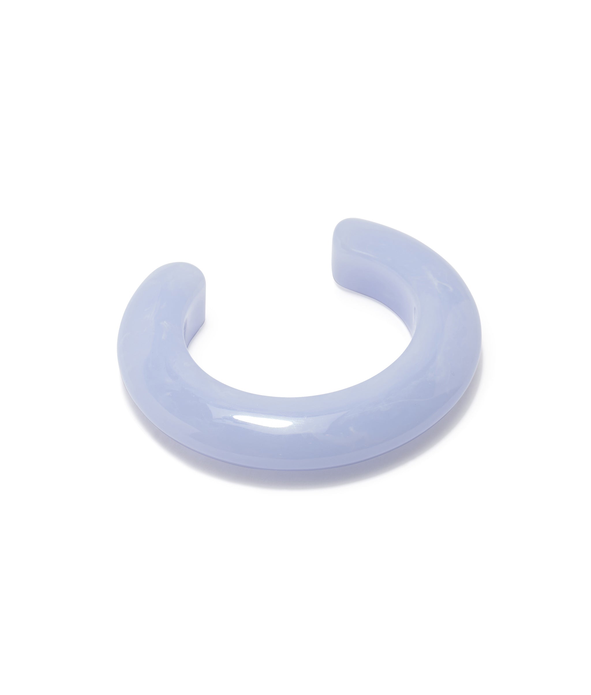 Ridge Cuff in Marbled Blue Lace