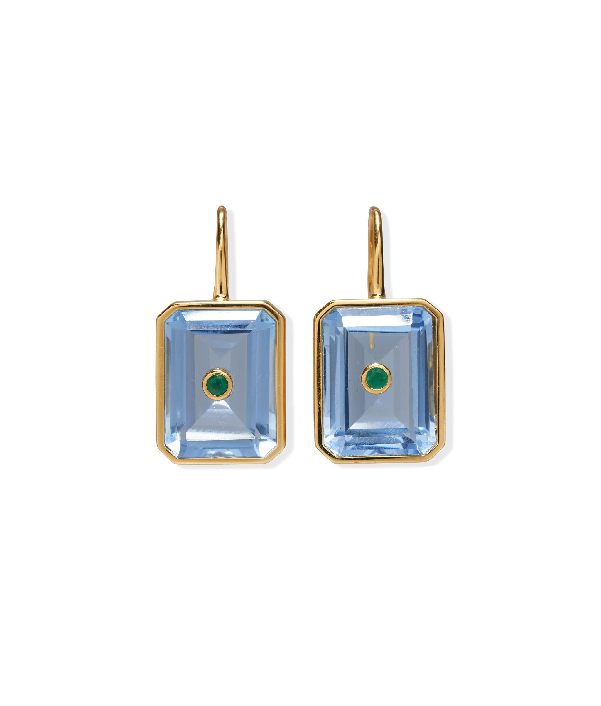 Tile Earrings in Glacier