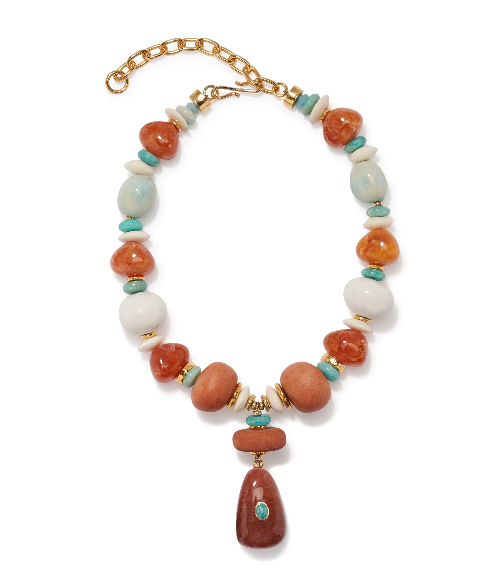 Andamento Necklace in Mandarina