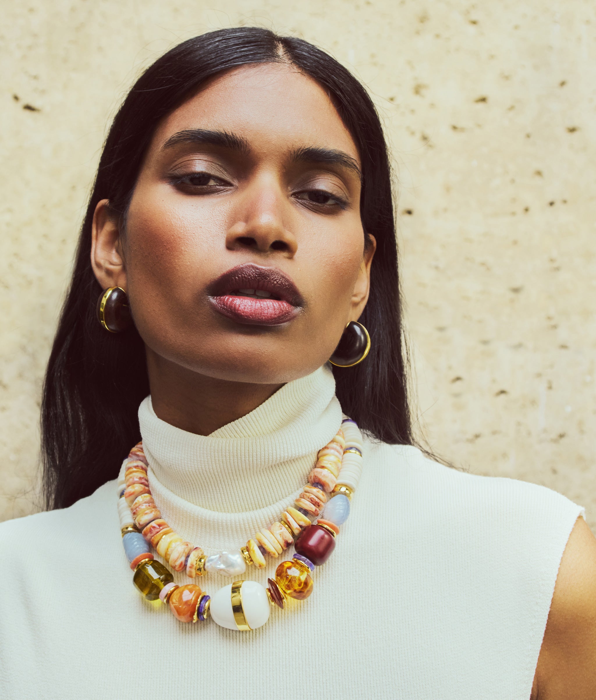 Neptune Collar in Blanc