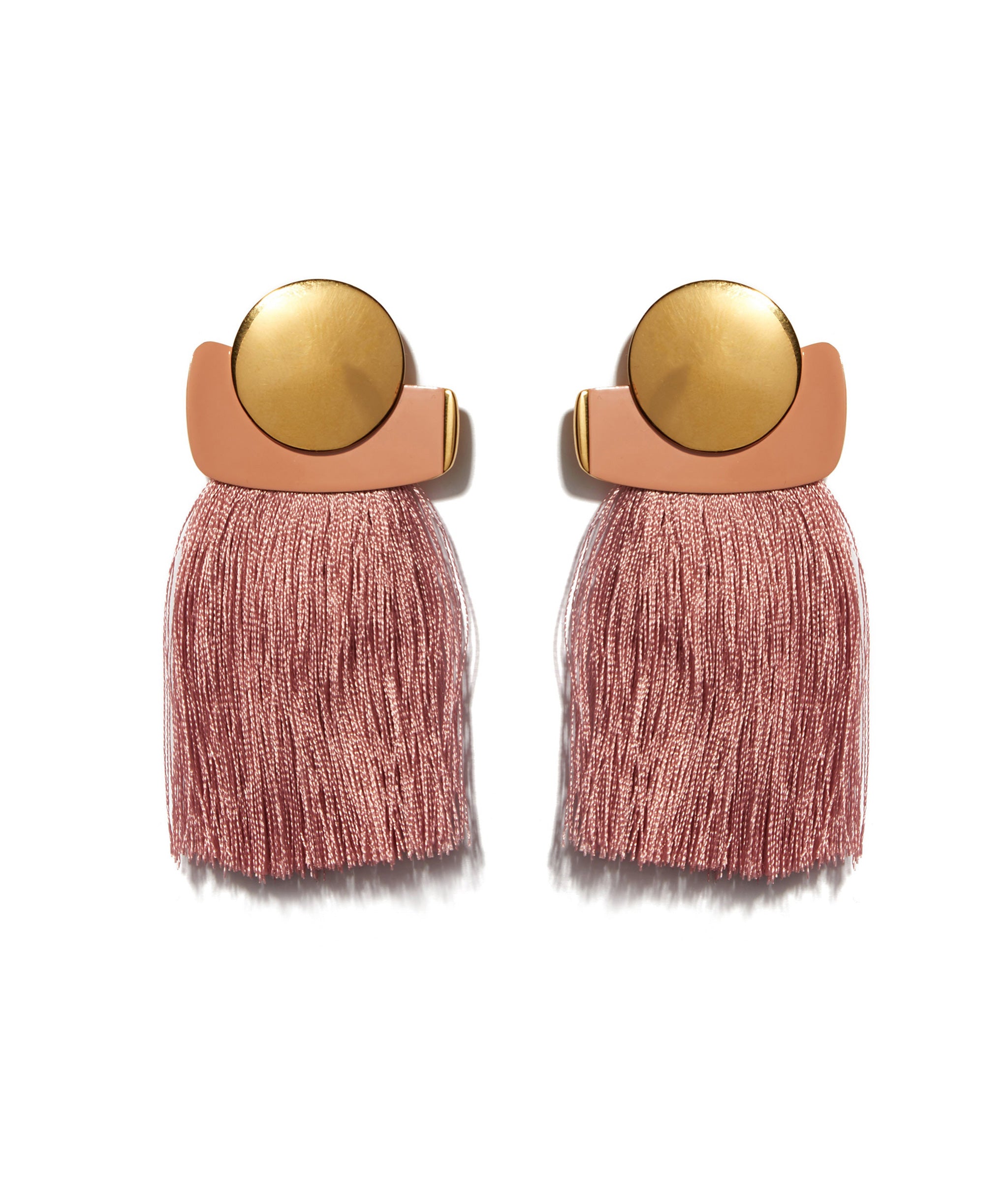 Mulberry Fringe Earrings