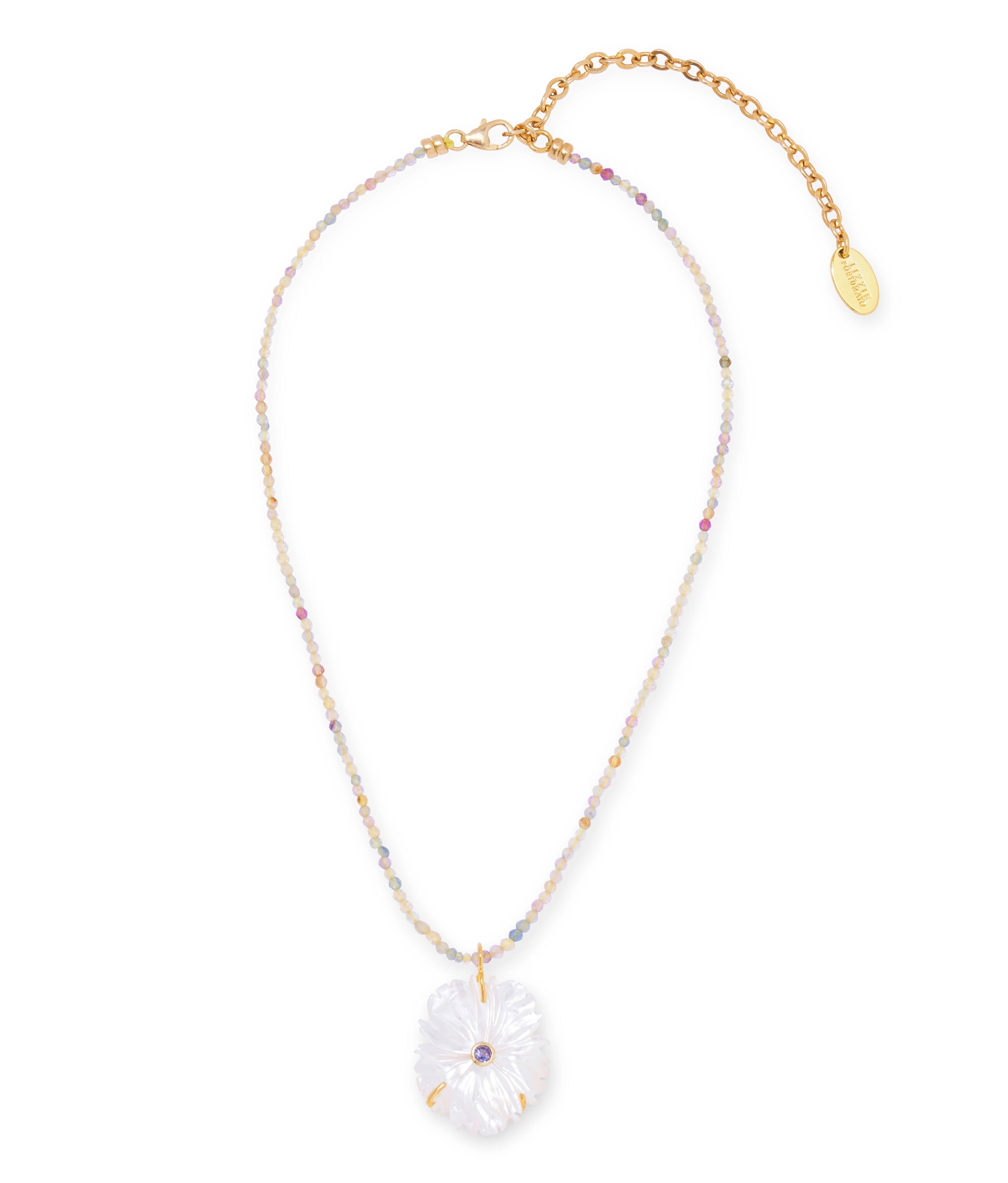 New Bloom Necklace in Mist