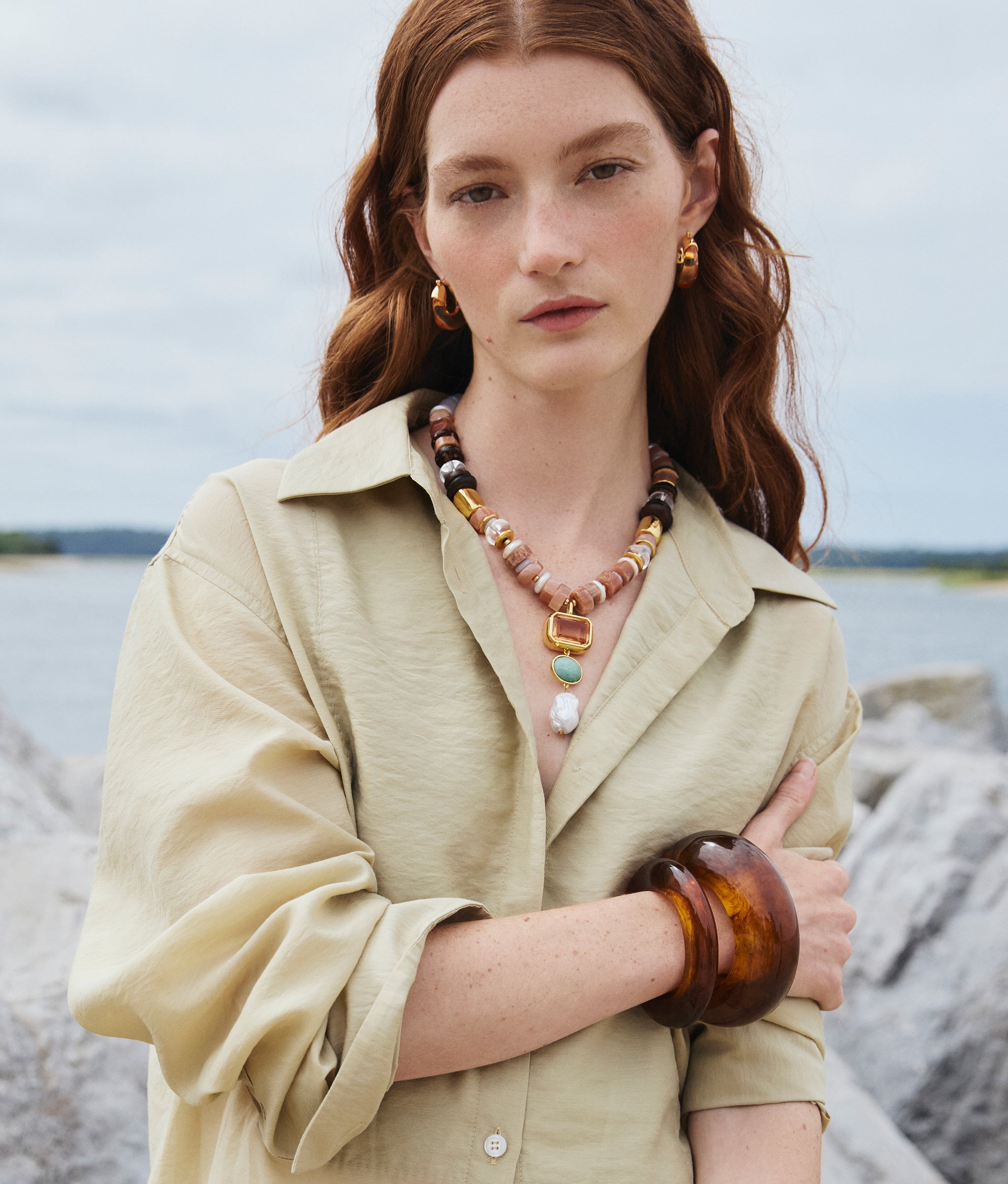 Capri Necklace in Dusk