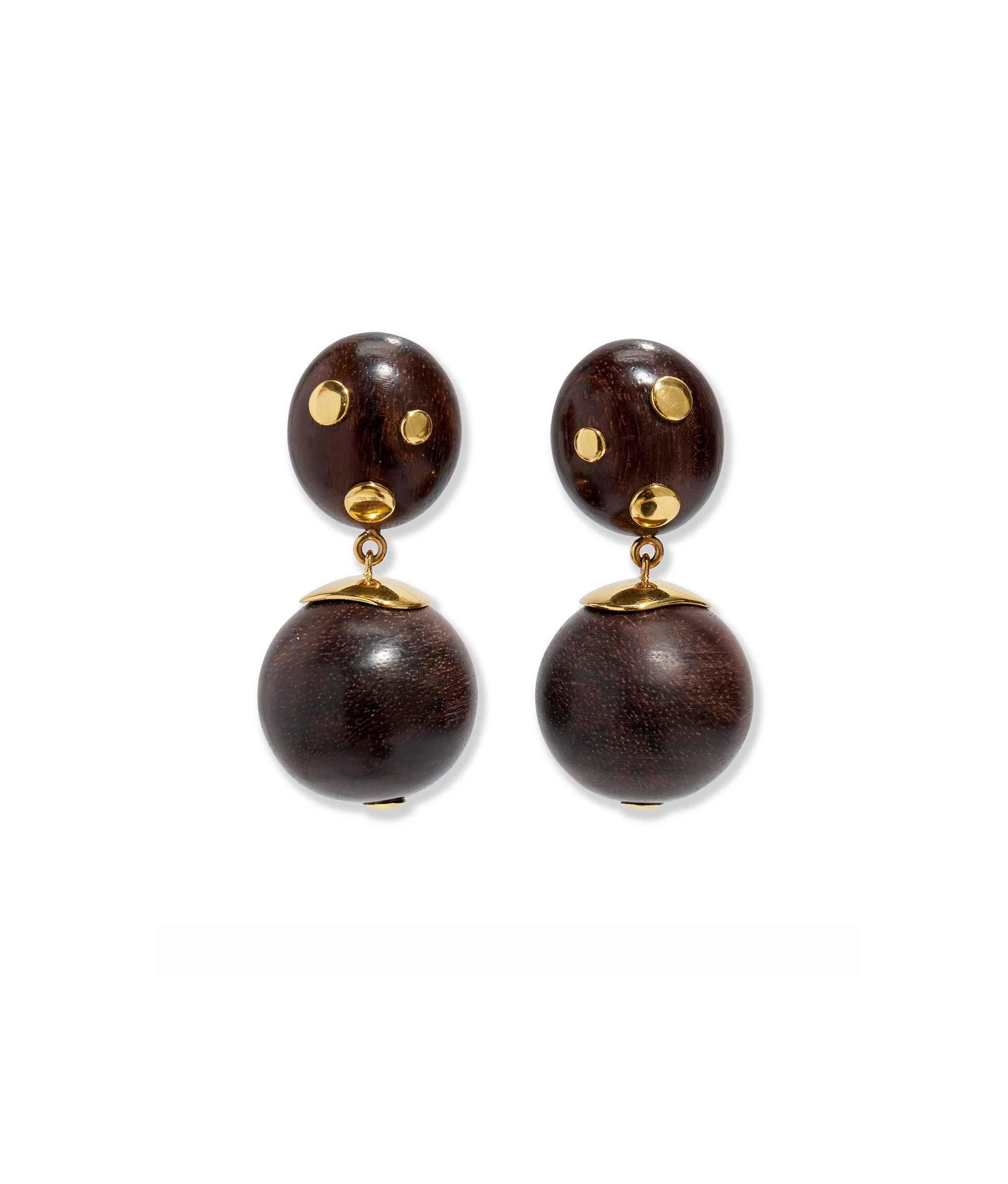 Nopales Earrings in Acacia