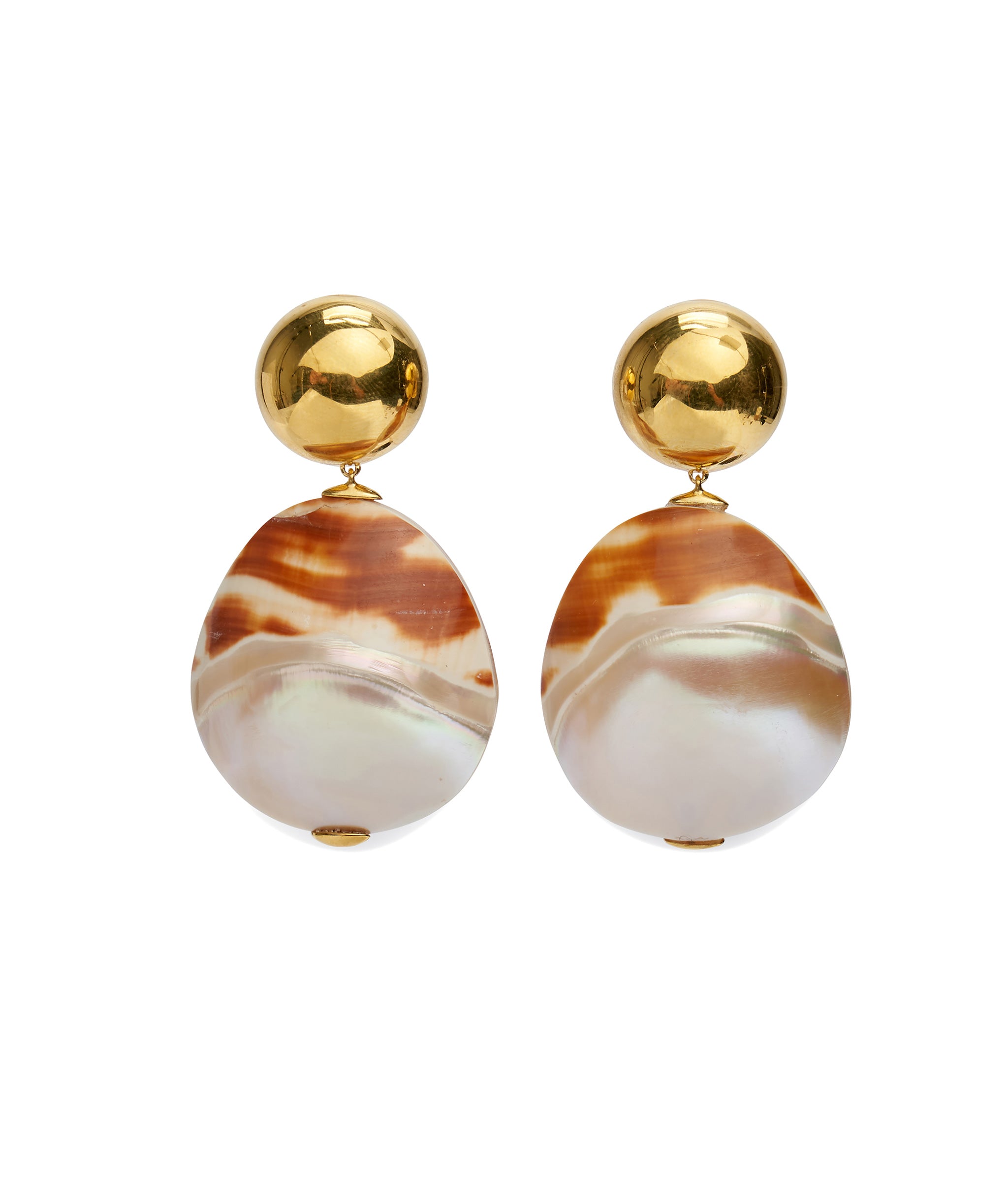 Rodan Pearl Earrings in Tigre