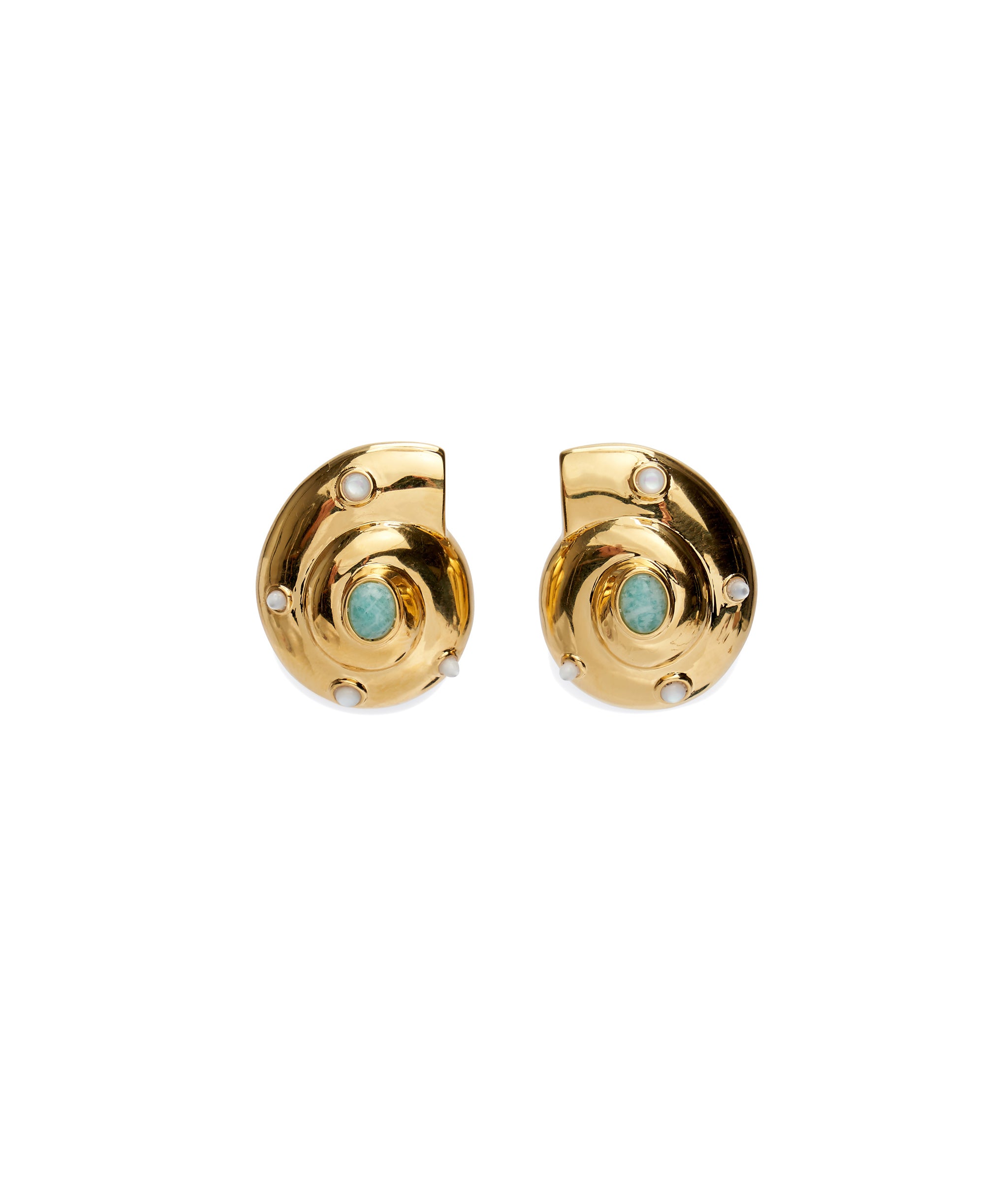 Nautilus Stud Earrings