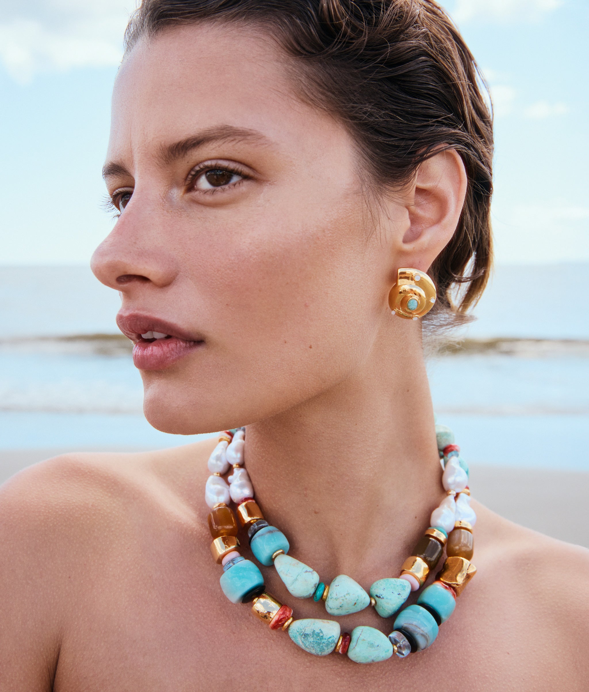 Ariel Necklace in Riviera