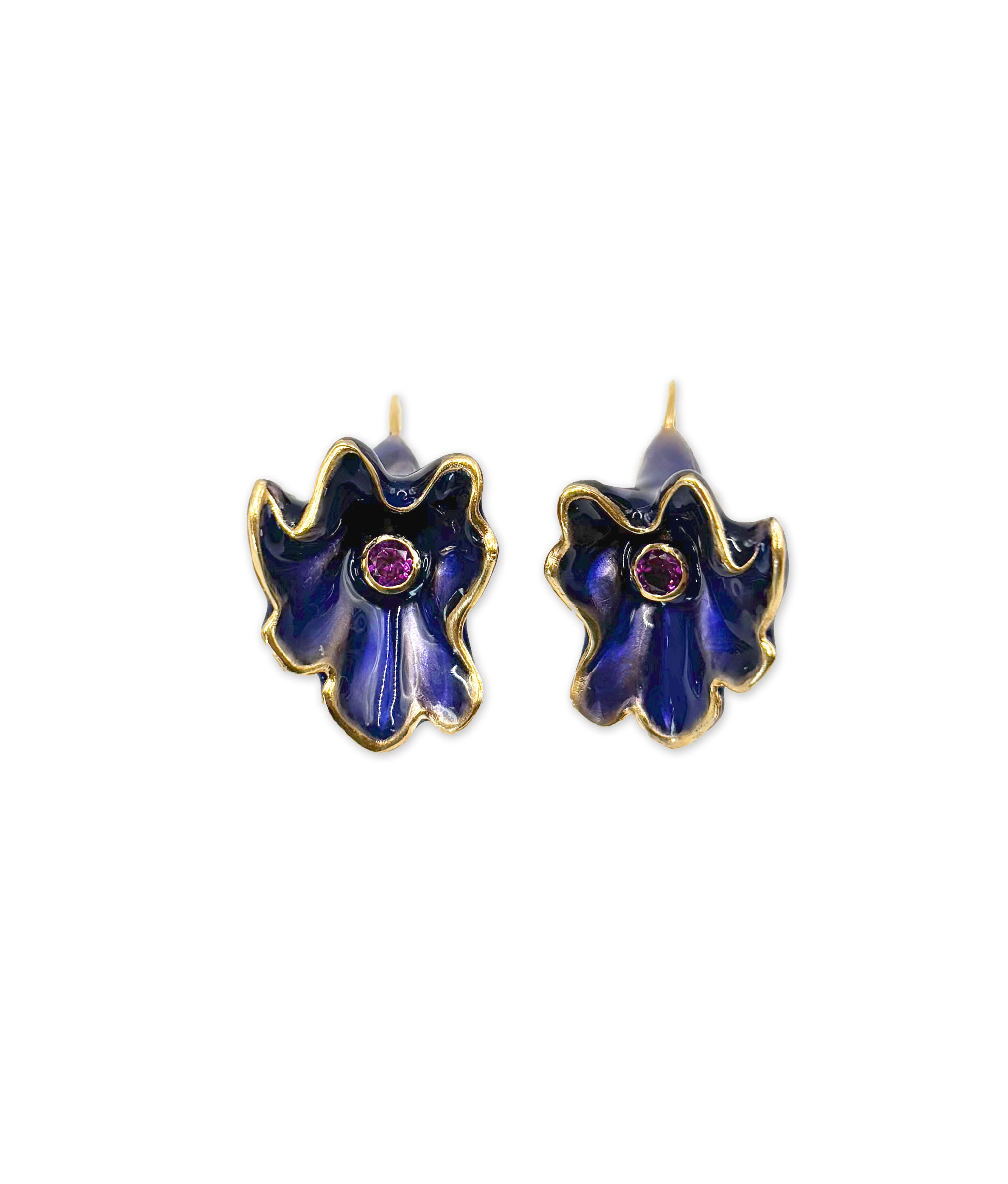 Trumpet Flower Earrings I
