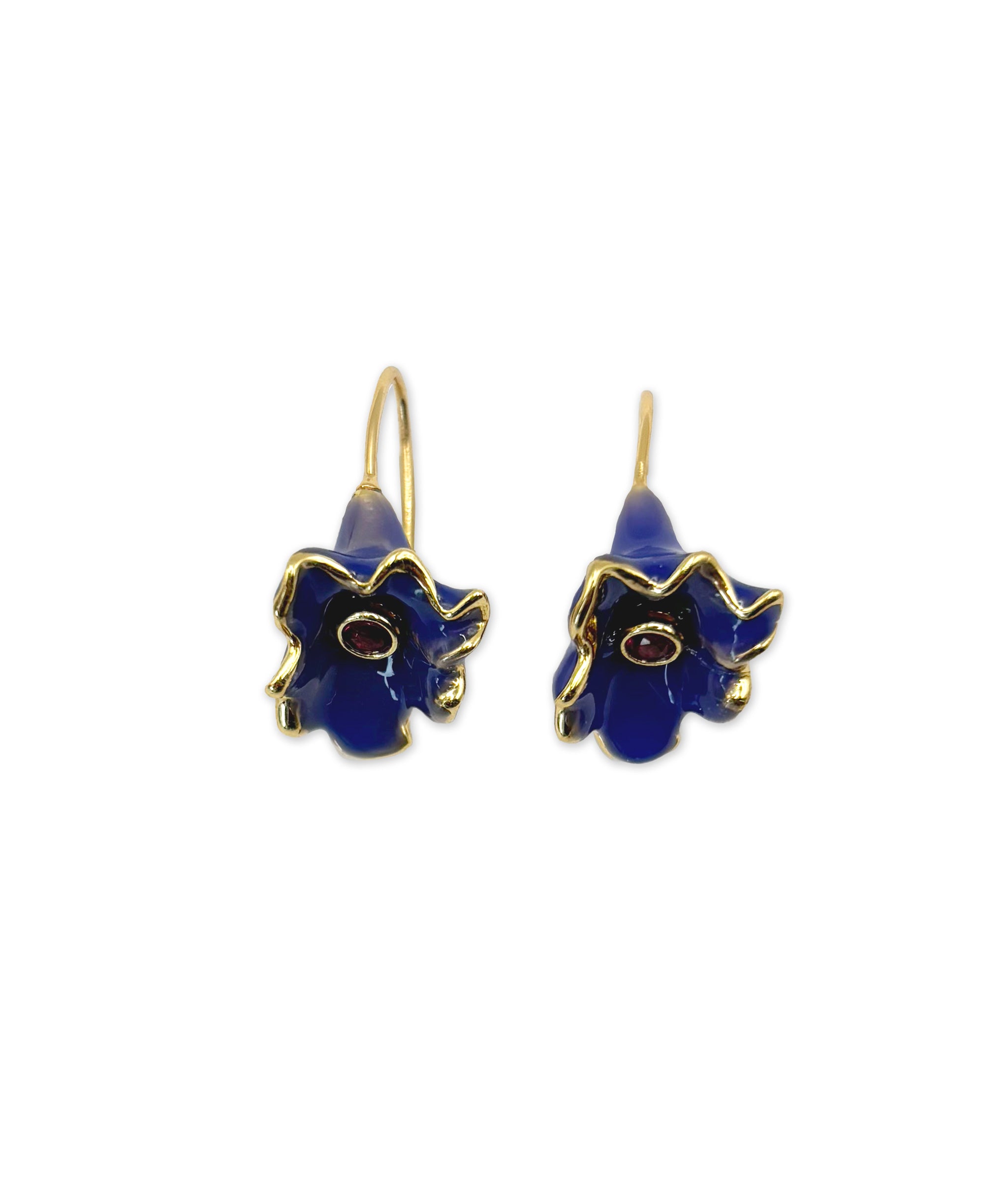Trumpet Flower Earrings II