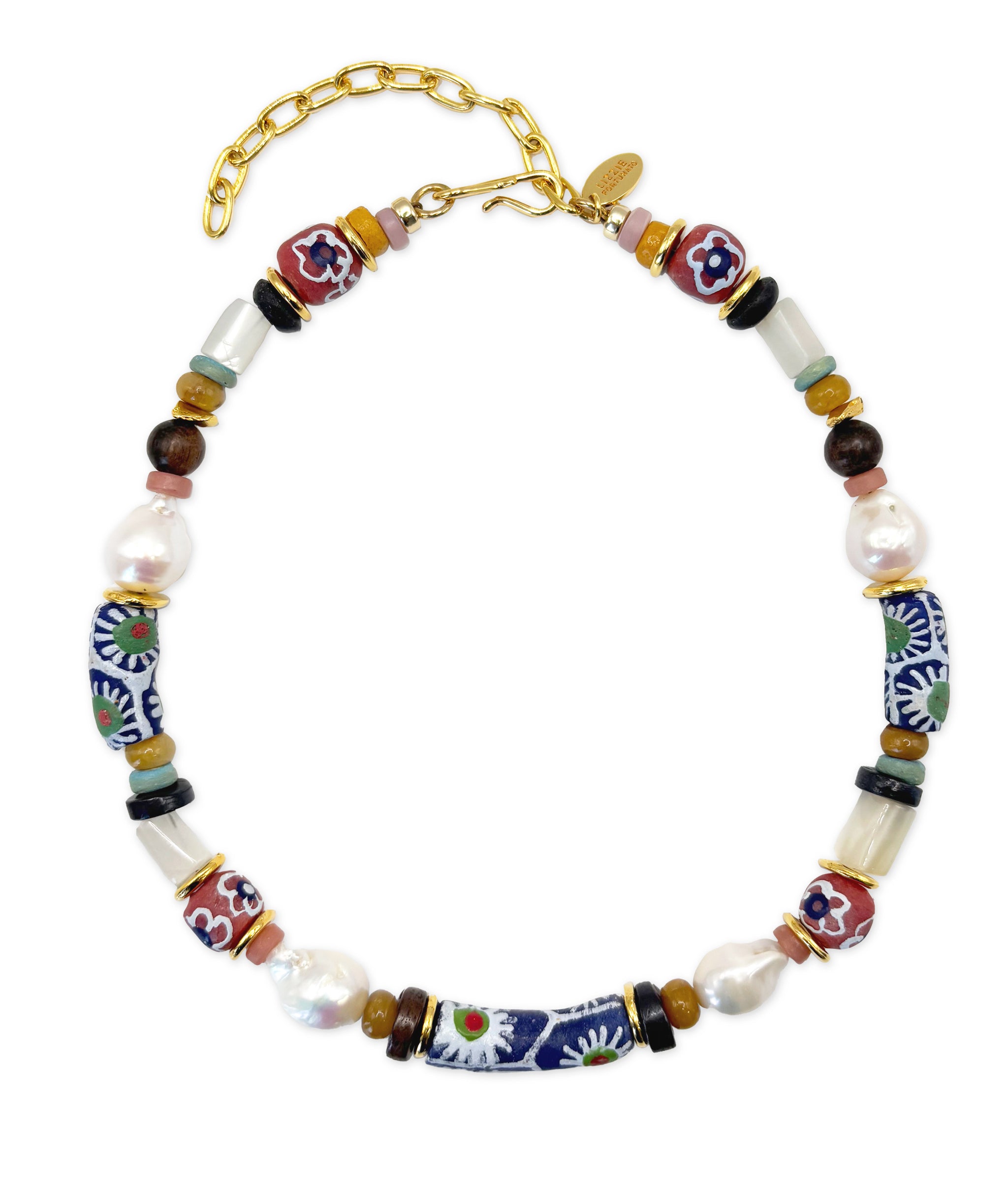 Souvenir Necklace in Moonflower
