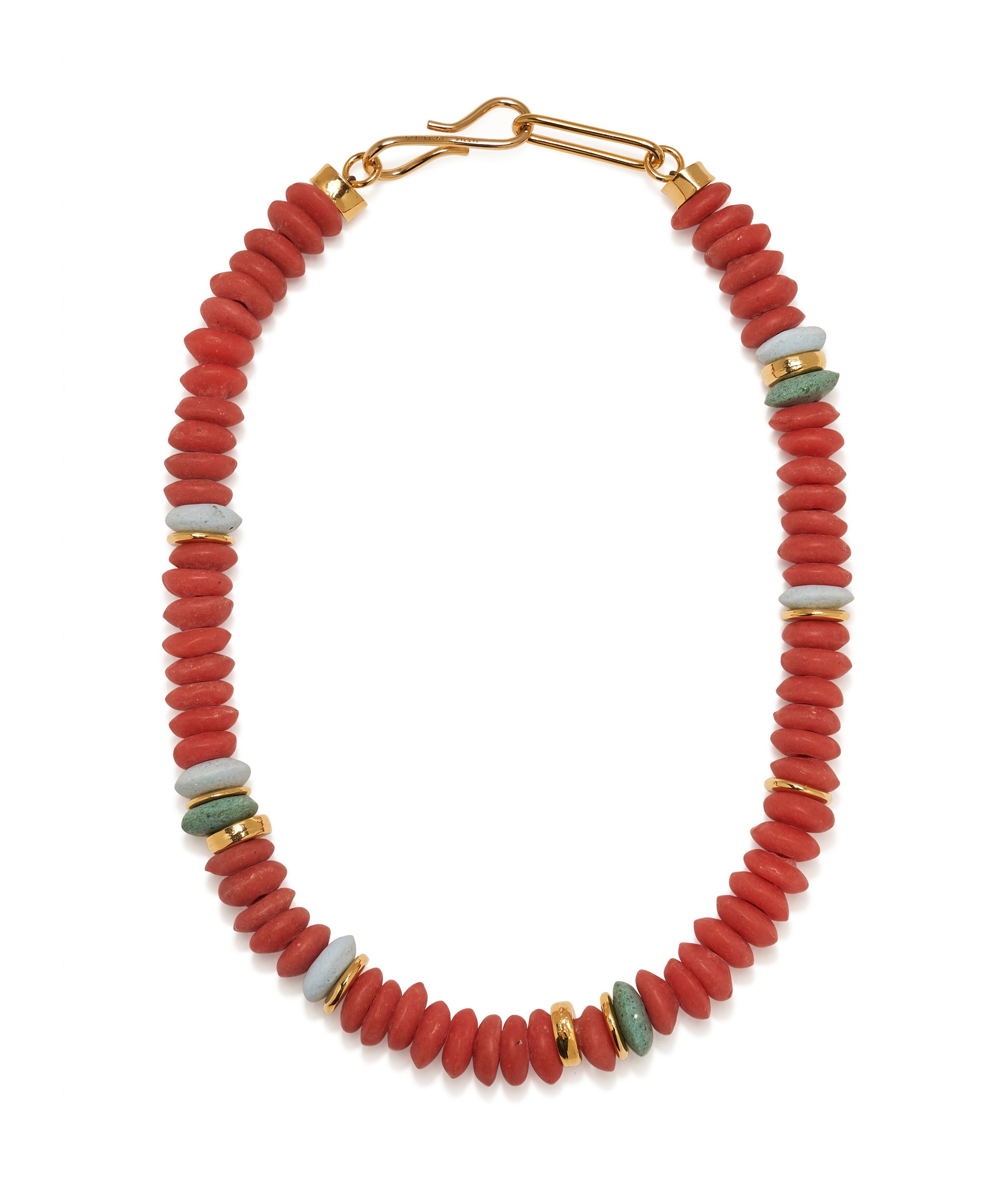 Laguna Necklace in Red Clay