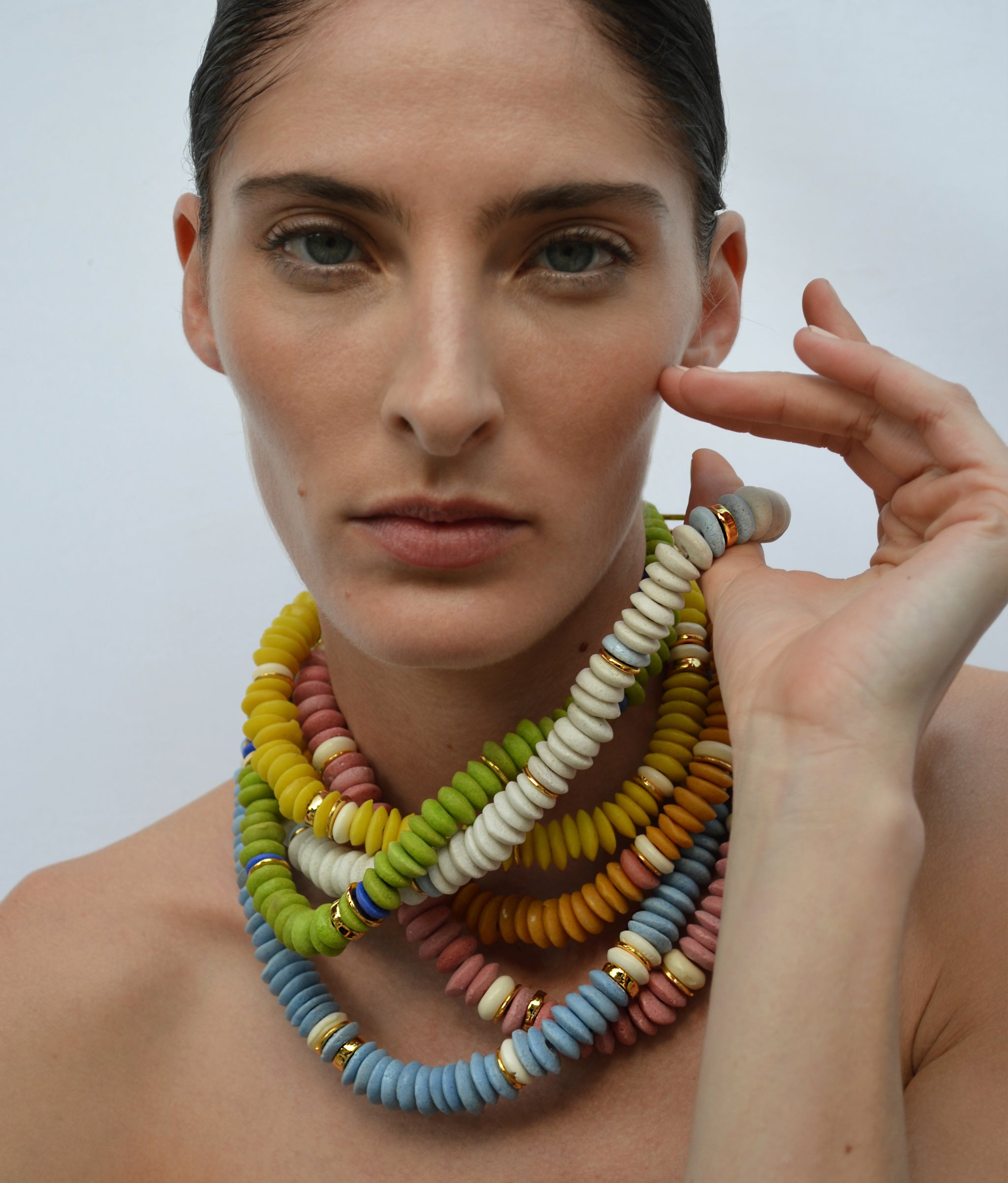 Laguna Necklace in Pistachio