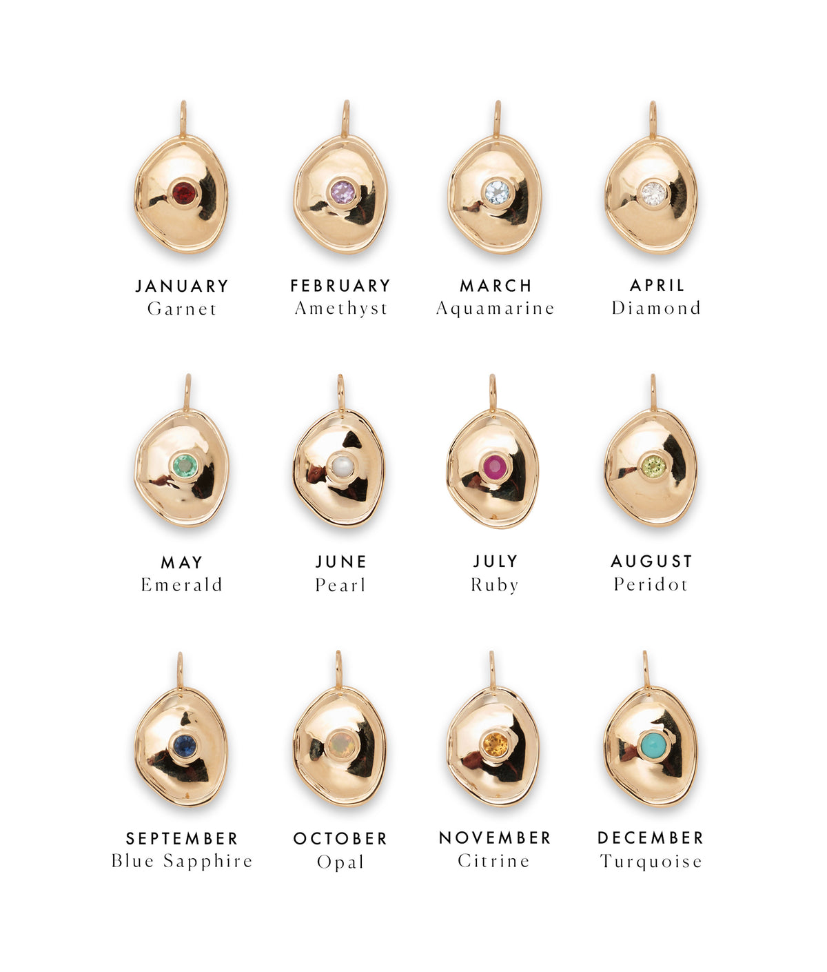 The Birthstone Collection | Lizzie Fortunato