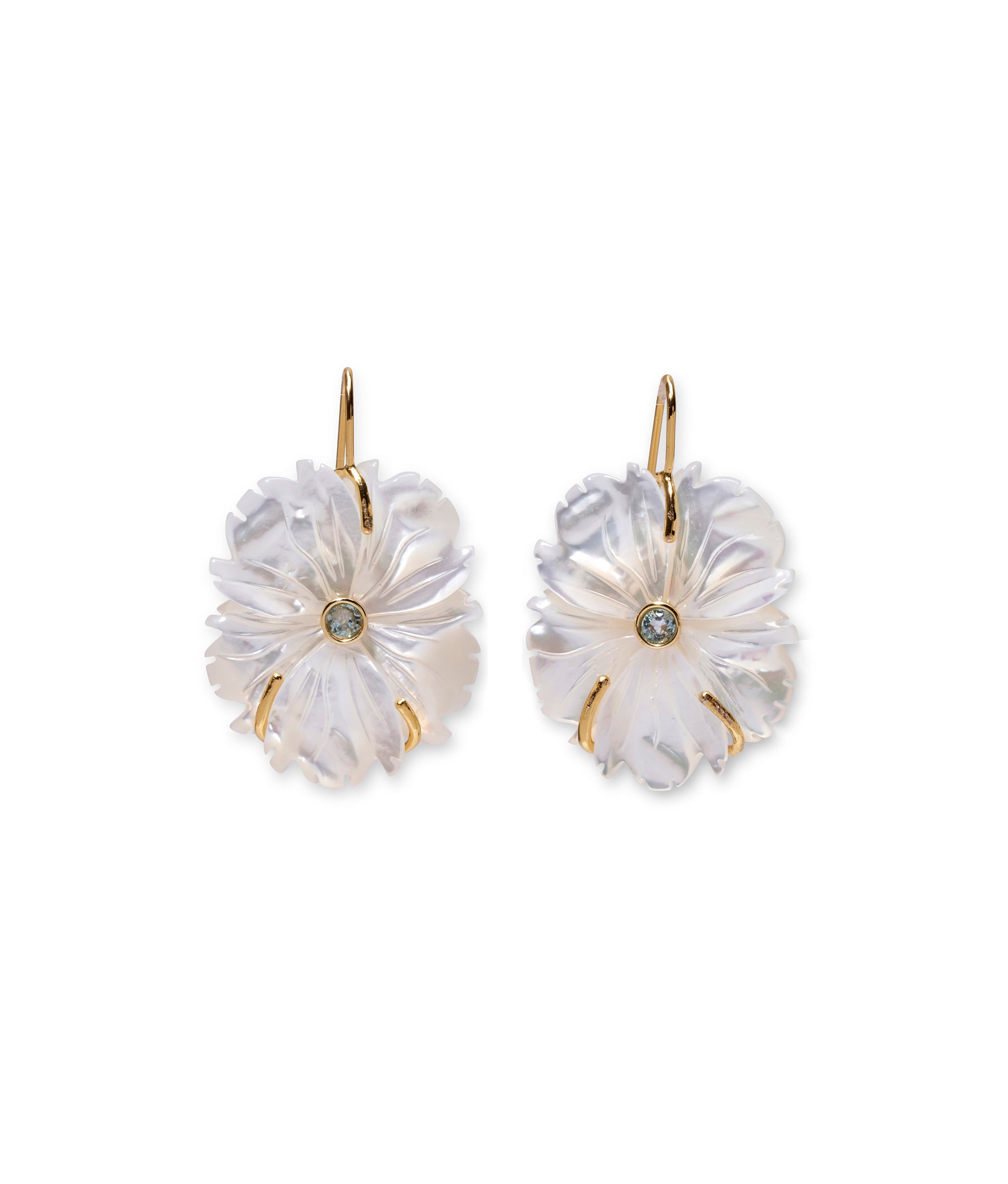 New Bloom Earrings in Mother-of-Pearl